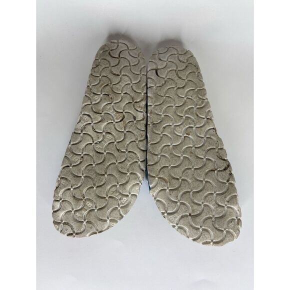 Birkenstock Madrid Blue Patent Leather Slides Sandals Women Sz 38EU/7-7.5M US - Picture 7 of 13